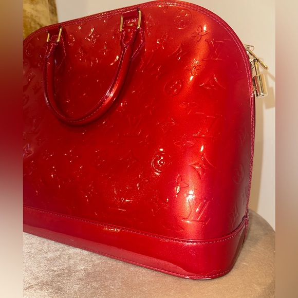 Louis Vuitton Alma red GM bag - Picture 6 of 17